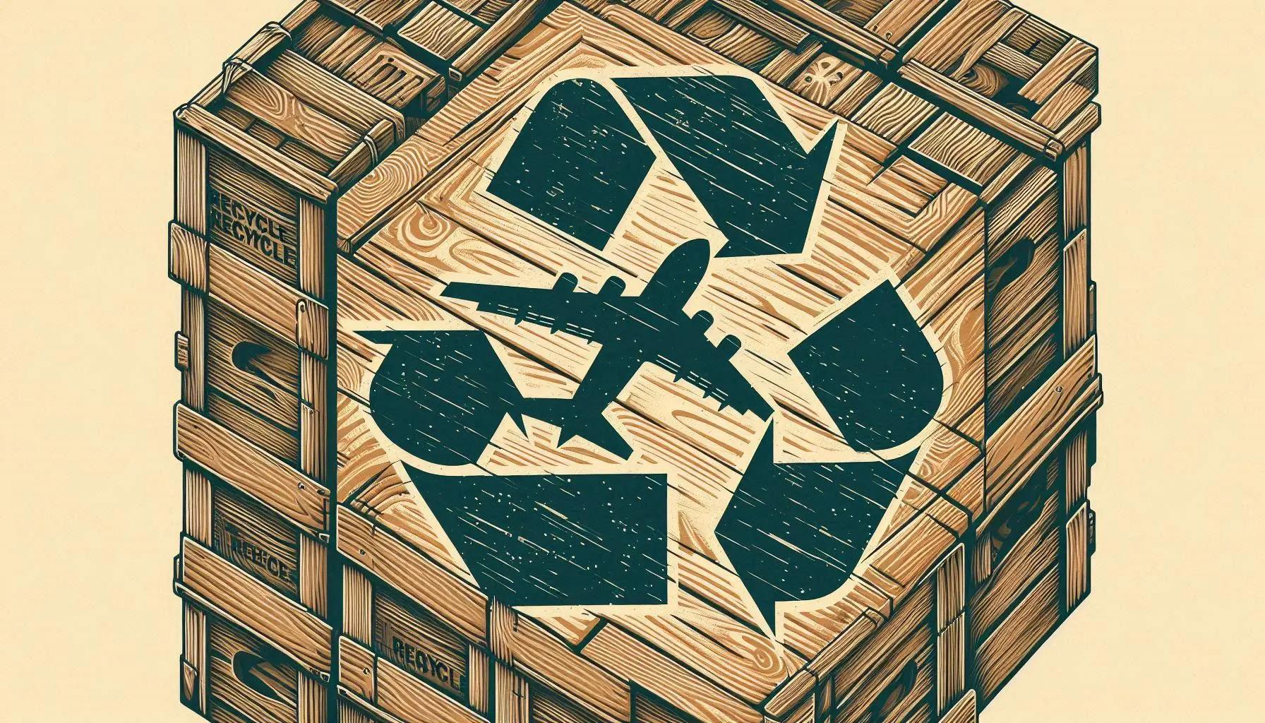 How to Recycle Your Used Crating Box for Aircraft